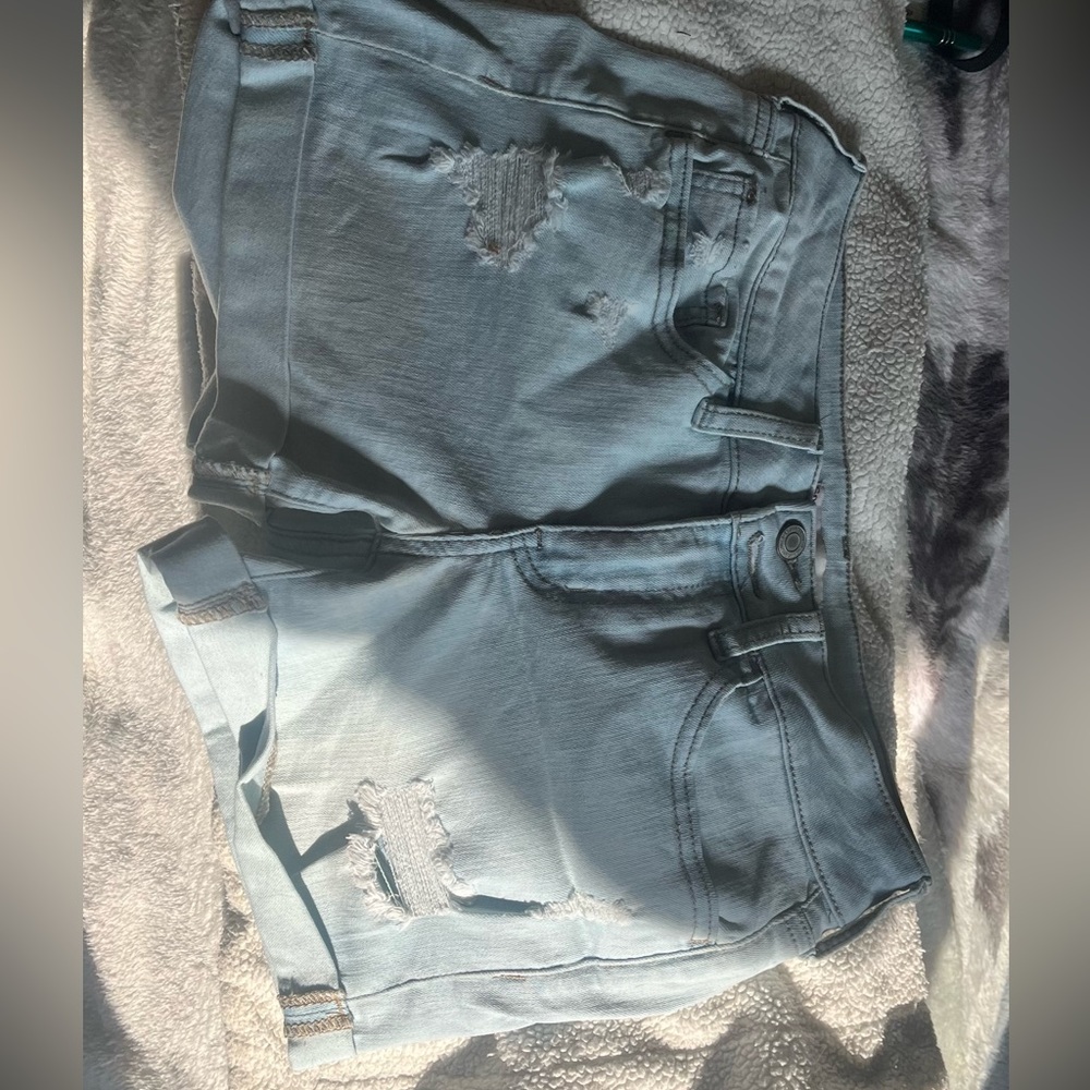 Light blue Jean shorts